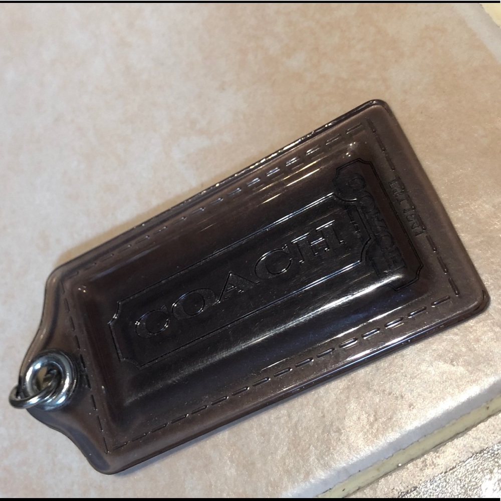 Coach large Hang Tag